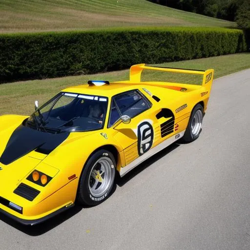 Prompt: ferrari 512 m