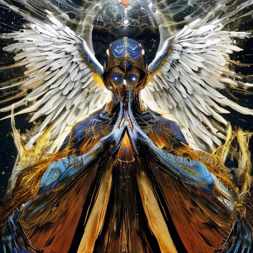 the most breathtakingly biblical accurate angel. it...