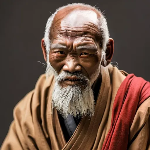 Prompt: kungufu master old man full tuned color image HD