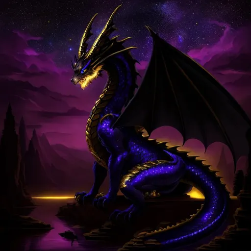 Prompt: dark, silk, Beautiful, Nebula {Western}Dragon plasma gold silver black, big dreamy eyes, beautiful intricately-colored, symmetrical, Beautiful and Gorgeous, hyper realistic, expansive {black}satin background, hyper realistic, 64K --s99500