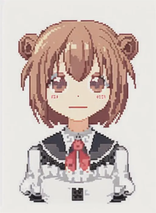 Prompt: maid , cute , pixel art
