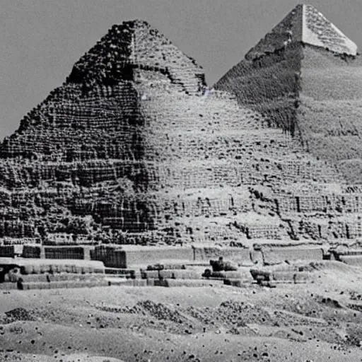 Prompt: who built the pyramids