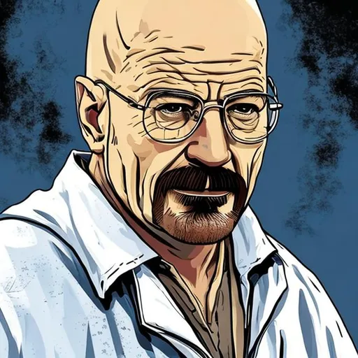 Prompt: Greek stereotype, as walter white