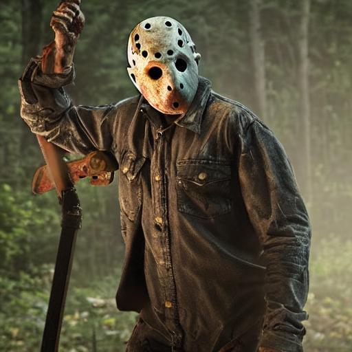 jason voorhees in the walking dead 4 k detailed supe... | OpenArt