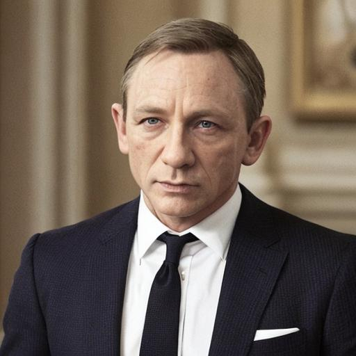 Daniel Craig as Kevin spacey | OpenArt