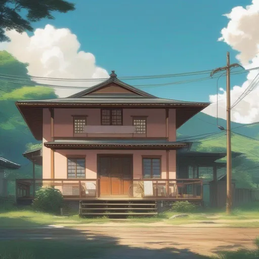 Prompt: anime set in maconda from 100 years of solitude