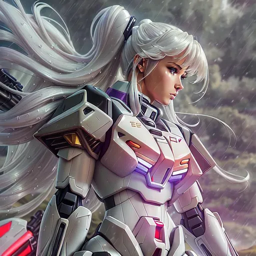 Prompt: {{{{highest quality full body splash art masterpiece, hyperrealistic, hyperrealism, {{female character of gundam unicorn exosuit}},  {{Alien Prime planet fantasy landscape setting}} intricately hyperdetailed, hyperrealistic intricate details, muscular muscle definition female bodybuilder, wet with sweats all over her body, perfect face, perfect body, thick hairy armpits, perfect anatomy, black crown, perfect composition, tanned skins, blonde hair, approaching, perfection, Detailed and Intricate, Detailed Render, 3D Render, Unreal Engine, by Greg Rutkowski, Concept Art, dark, DnD, fantasy, blood dripping from her mouth, red blood eyes, volumetric lighting, dramatic lighting, studio lighting, backlight, backlit, 3d lighting, UHD, HDR, 128K, HD, long shot, professional photography, unreal engine octane render, trending on artstation, front view, sharp focus, occlusion, centered, symmetry, ultimate, shadows, highlights, contrast, {{sexy}}, {{huge breast}},{{not wearing bra or upper body clothing}}, {{half naked}}

}}}}






