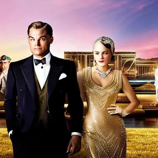 Prompt: Gatsby Gold