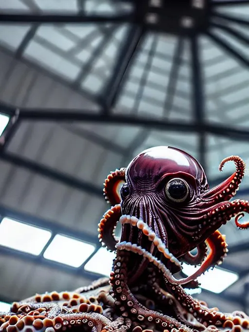 Prompt: Octopus man, alien, 4k, photo, realism.