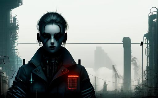 Industrial,Cyberpunk,Post War, gothic, dark, UHD, 4k... | OpenArt