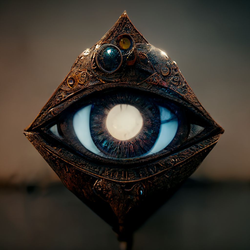 Prompt: all seeing eye, fantasy unreal engine 8k