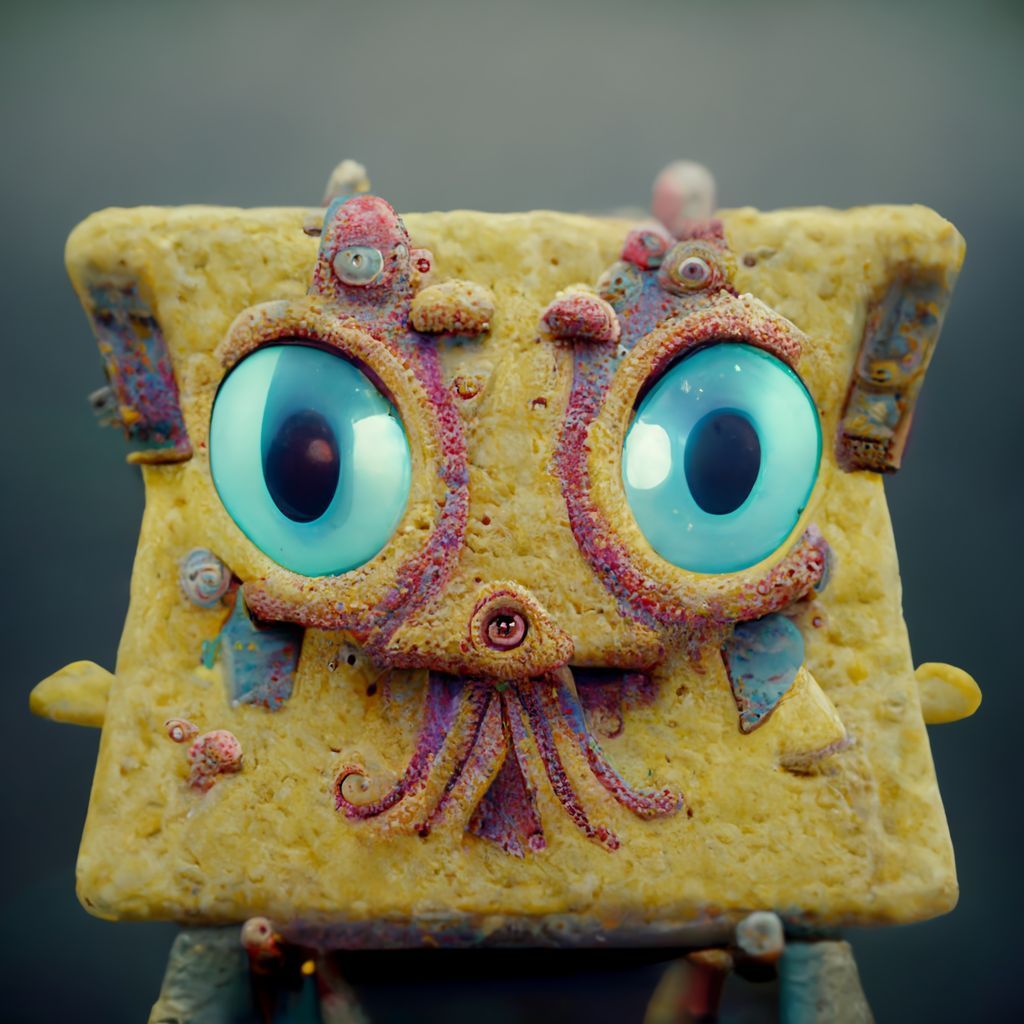 Prompt: SpongeBob SquarePants, unreal engine 8k