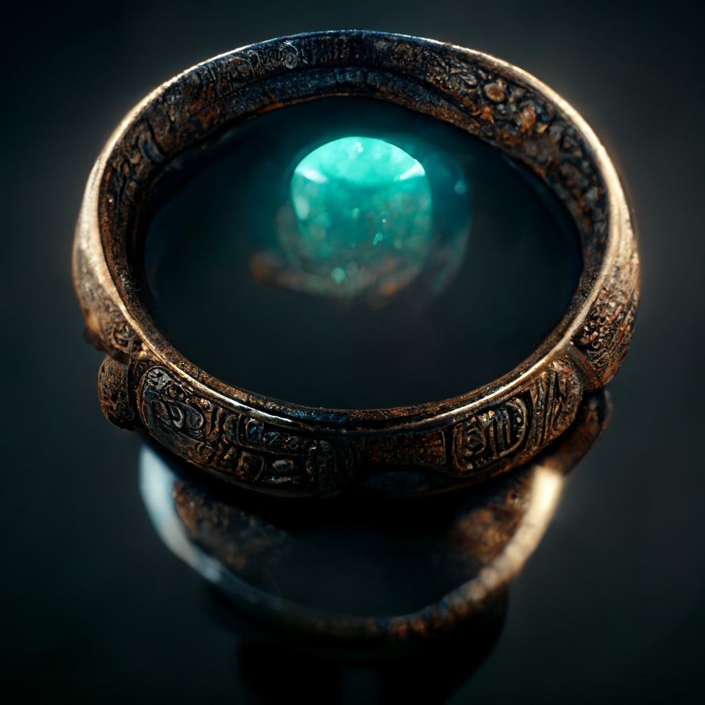 mysterious old ring | OpenArt