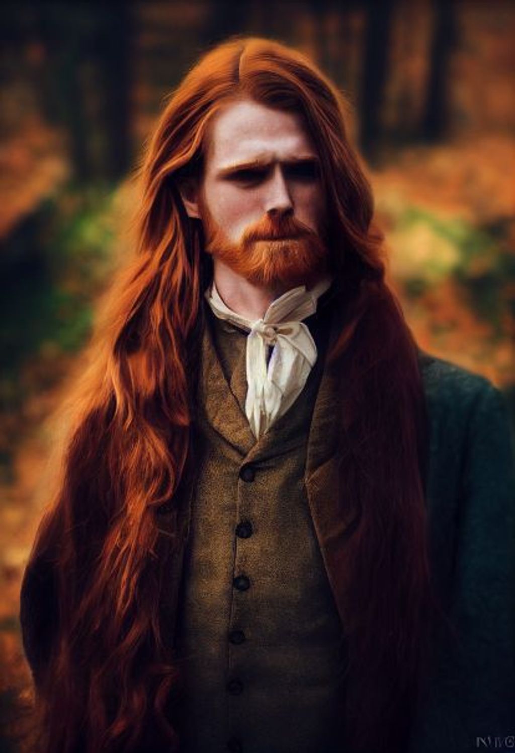 Prompt: a handsome ginger long hair vampire man holding a sleeping pale woman in his arms as he crys, loss, depression, weeping, sad, beautiful, Victorian clothing, Victorian graveyard + background, 70mm, high detail, nikon d750, hyper detailed, photographic detail, uhd, unreal engine 5, headshot render, octane render, bokeh, style of Karol Bak + Charlie Bowater