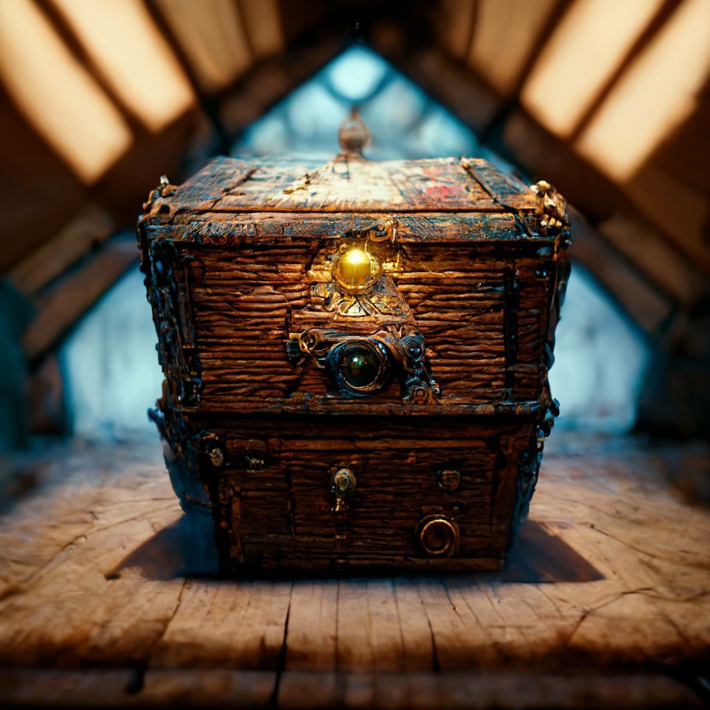 treasure chest background