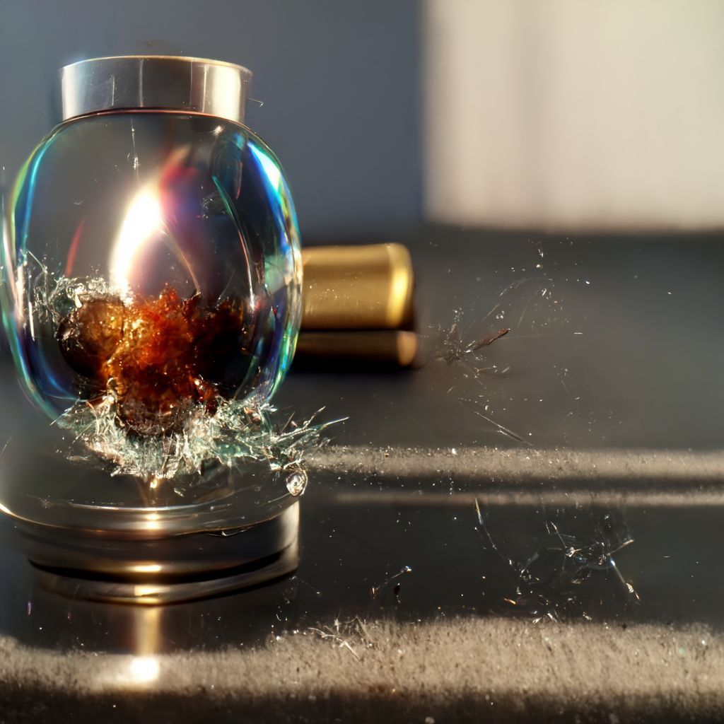 High Speed Camera Capturing A Bullet Hitting Glass | OpenArt