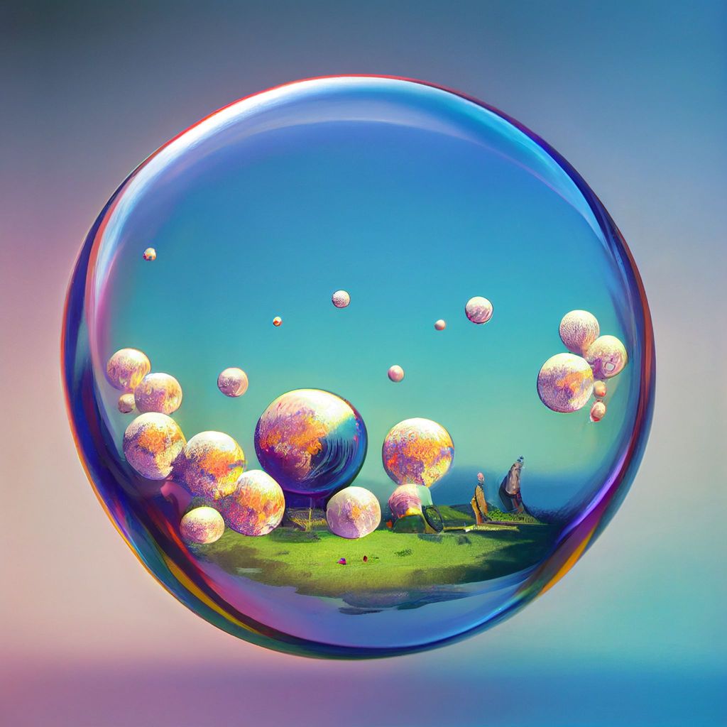 Prompt: Bubble World