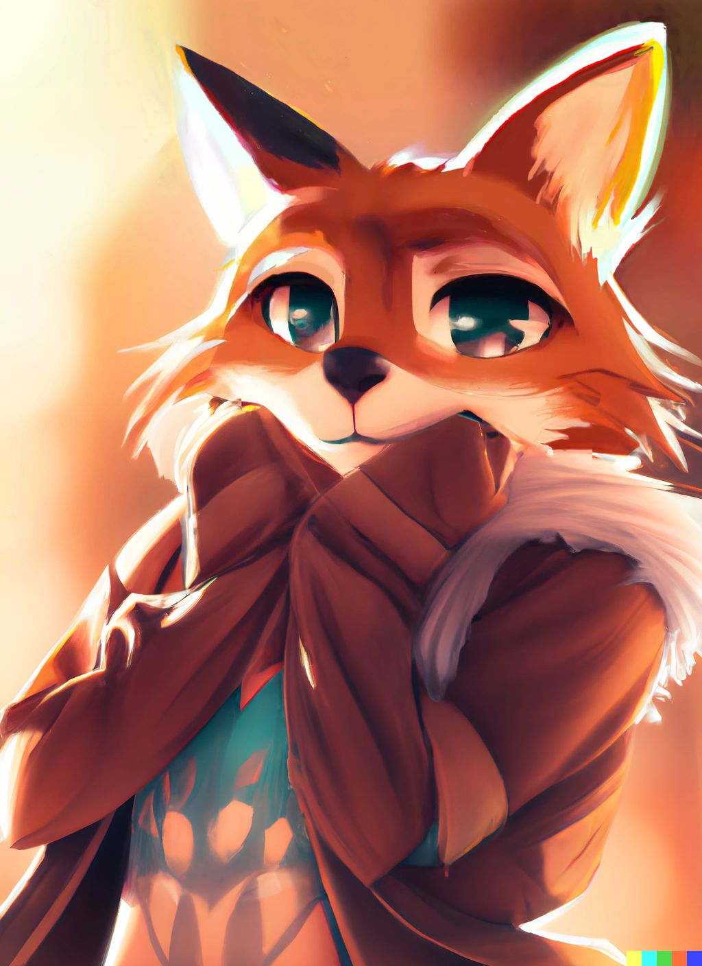 Prompt: key visual of a cute natural fur female fox fursona with big long ears, cinematic advanced lighting, 4k wallpaper, sharp image, highest quality image, trending on pixiv, trending on furaffinity, 1px lines, [incredibly detailed seamless artwork without flaws] [extremely consistent] professional anime fanart, 85mm Sigma Art lens, full face frames