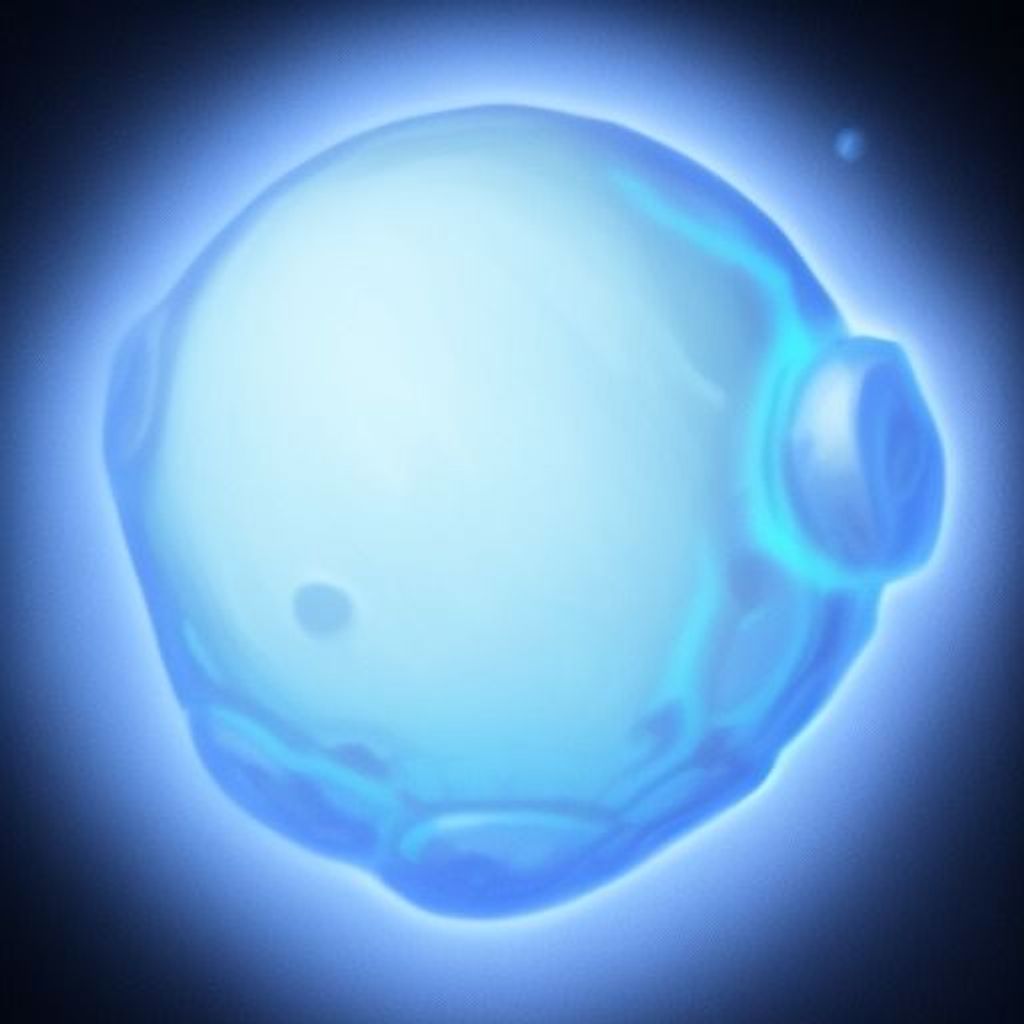 Prompt: A hyperrealist detailed cryoball skill in the middle center of a black background in the style of a rpgicon, game skill icon, 2d game asset, World of Warcraft, Guild Wars 2, digital hand painting concept art