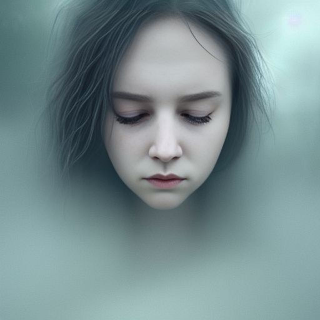 Prompt: Girl ghost in real life, face centered portrait of ethereal ghost, confident, fog, rain, volumetric lighting, beautiful, golden hour, sharp focus, ultra detailed, cgsociety by leesha hannigan, ross tran, thierry doizon, kai carpenter, ignacio fernandez rios, noir art house, 4k, 35 mm, fujifilm