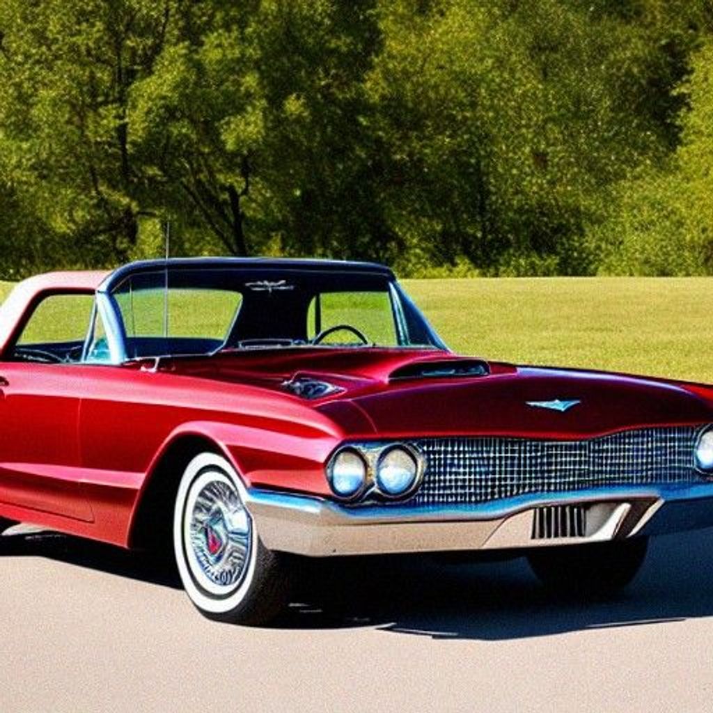 1962 Ford Thunderbird | OpenArt