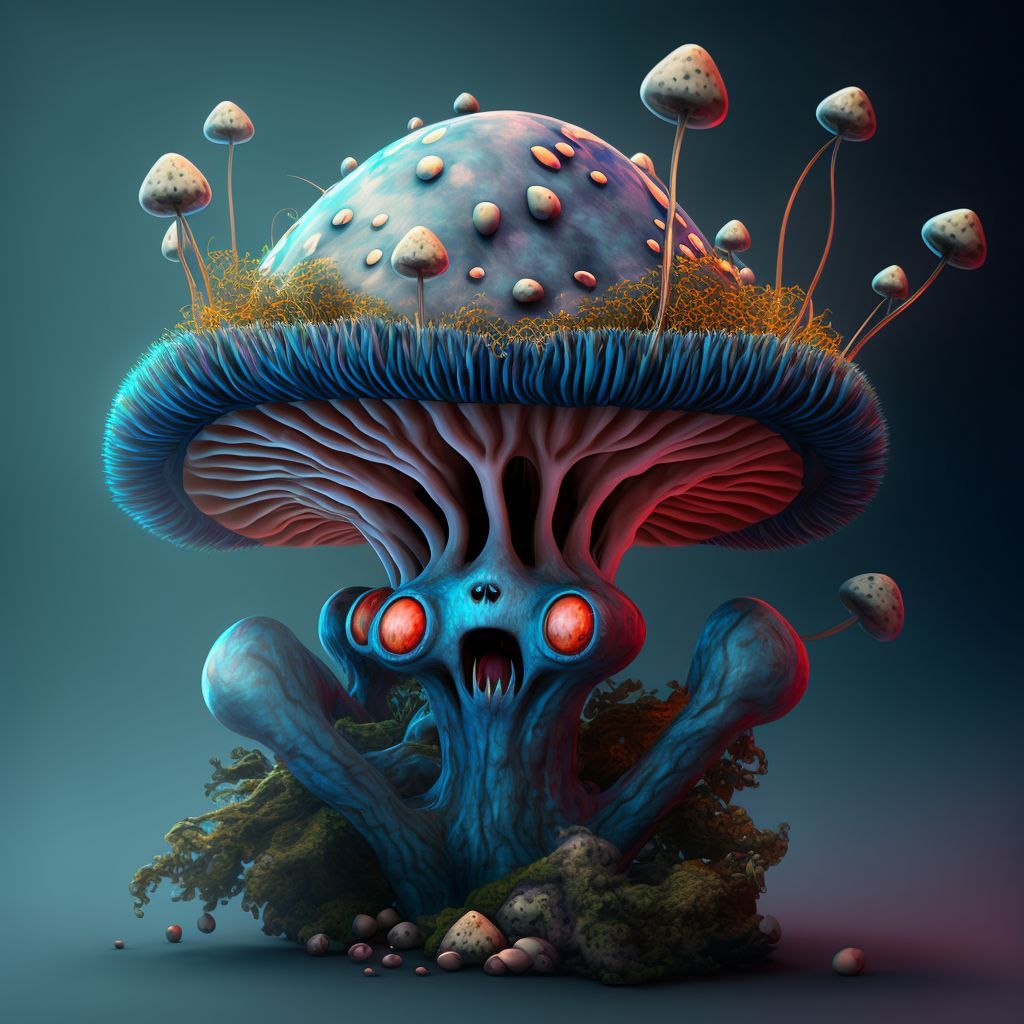 alien strain of mushroom