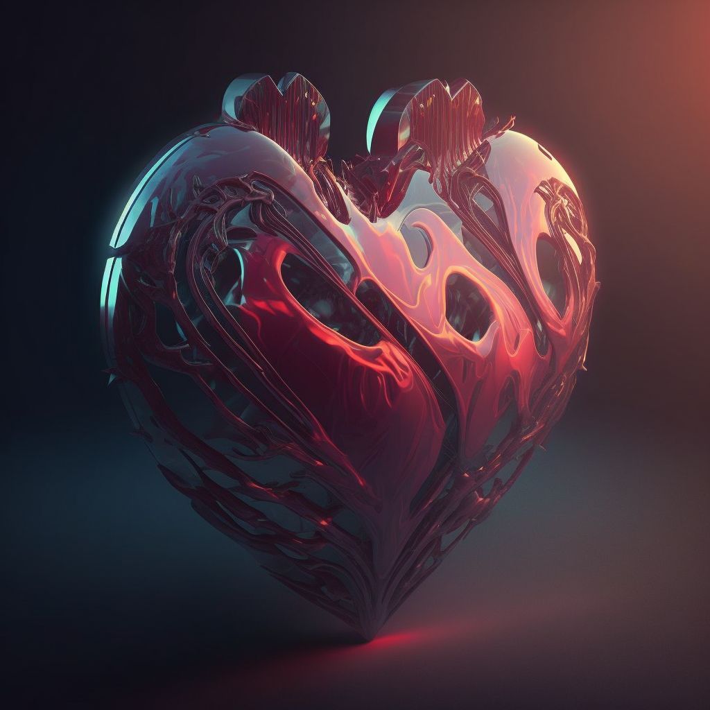 Prompt: shader heart