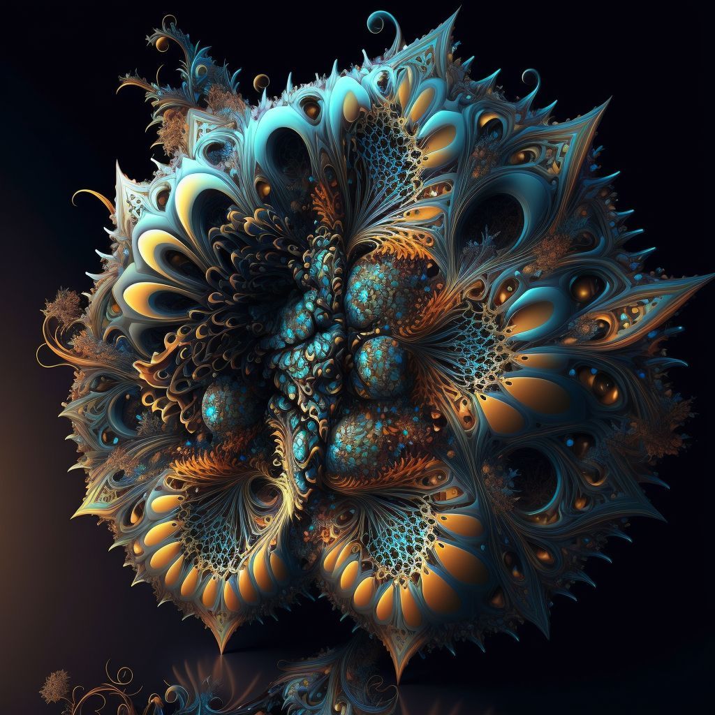 Prompt: shader fractals