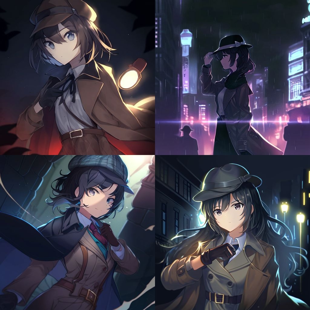 Detective Anime Characters