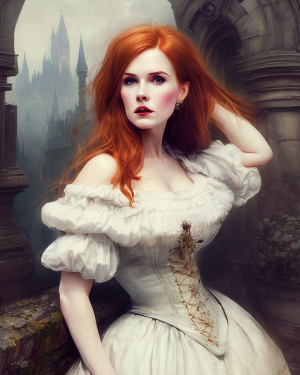 Gothic Romance Heroine | OpenArt