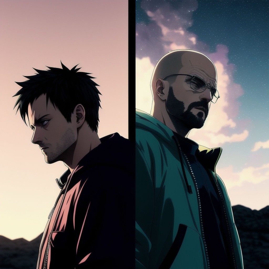 Netflix Adaptation, Anime Memes Replaced With Breaking Bad / Mikeposting