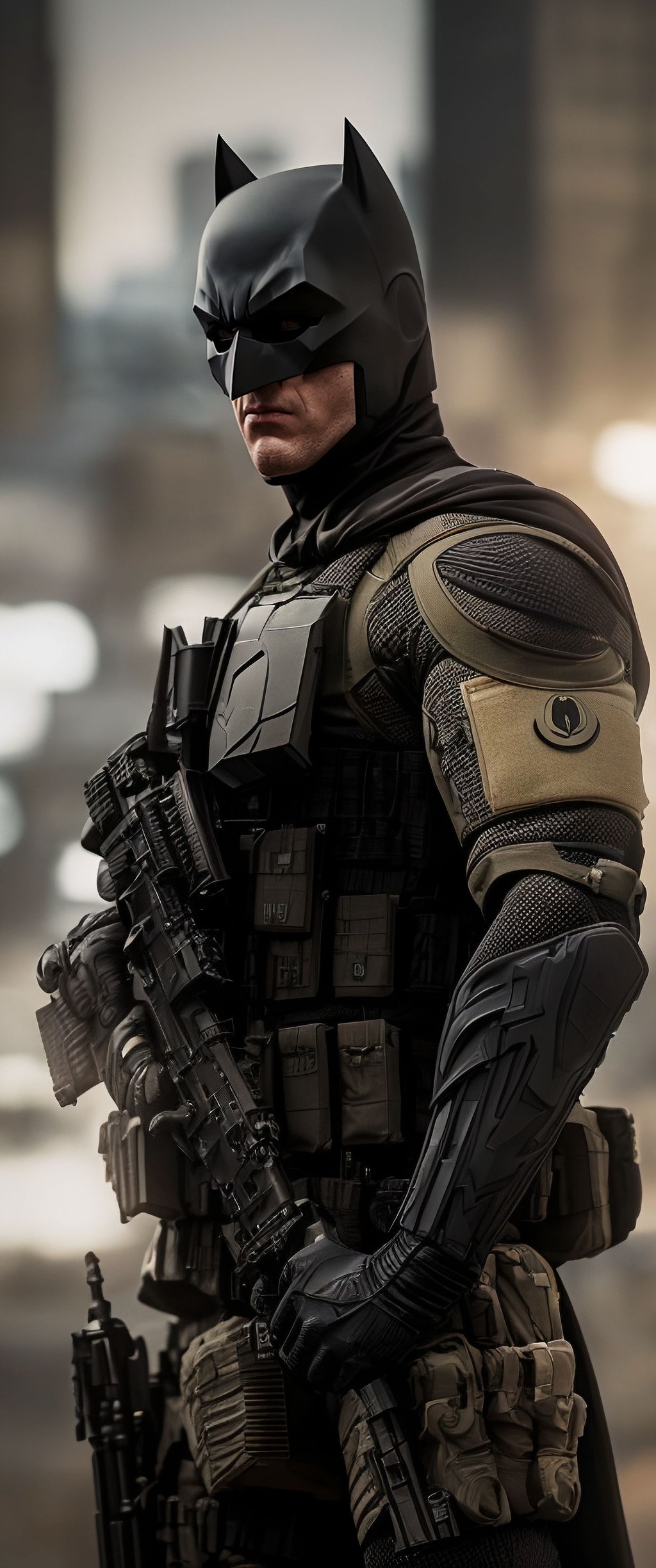 Batman in tactical gear | OpenArt