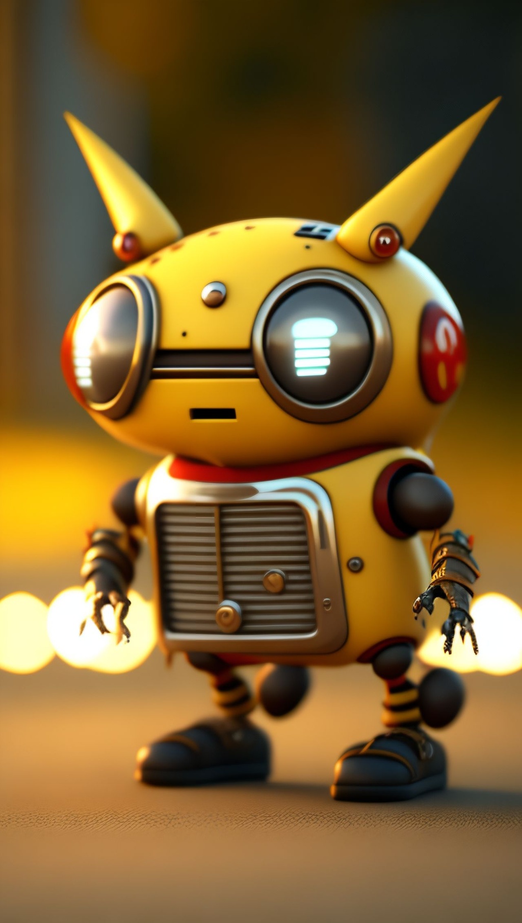 Robot Pikchu Openart