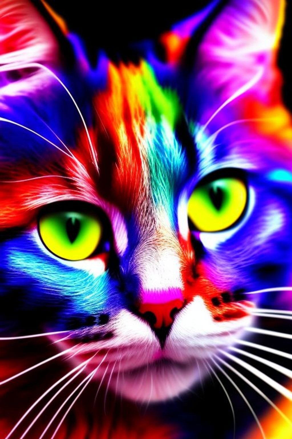 Prompt: abstract_design_vivid_colors__highly_detailed_cartoon_style_Cat_Portrait__centered__highly_detailed__Seed-5933220_Steps-35_Guidance-12.1