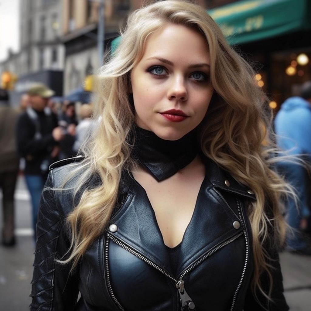 Prompt: real life Black Canary