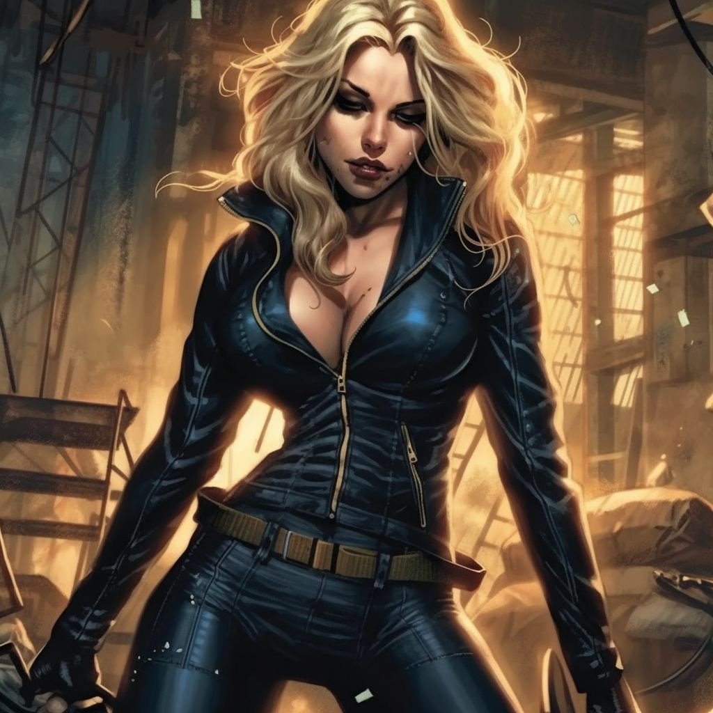 Prompt: Black Canary