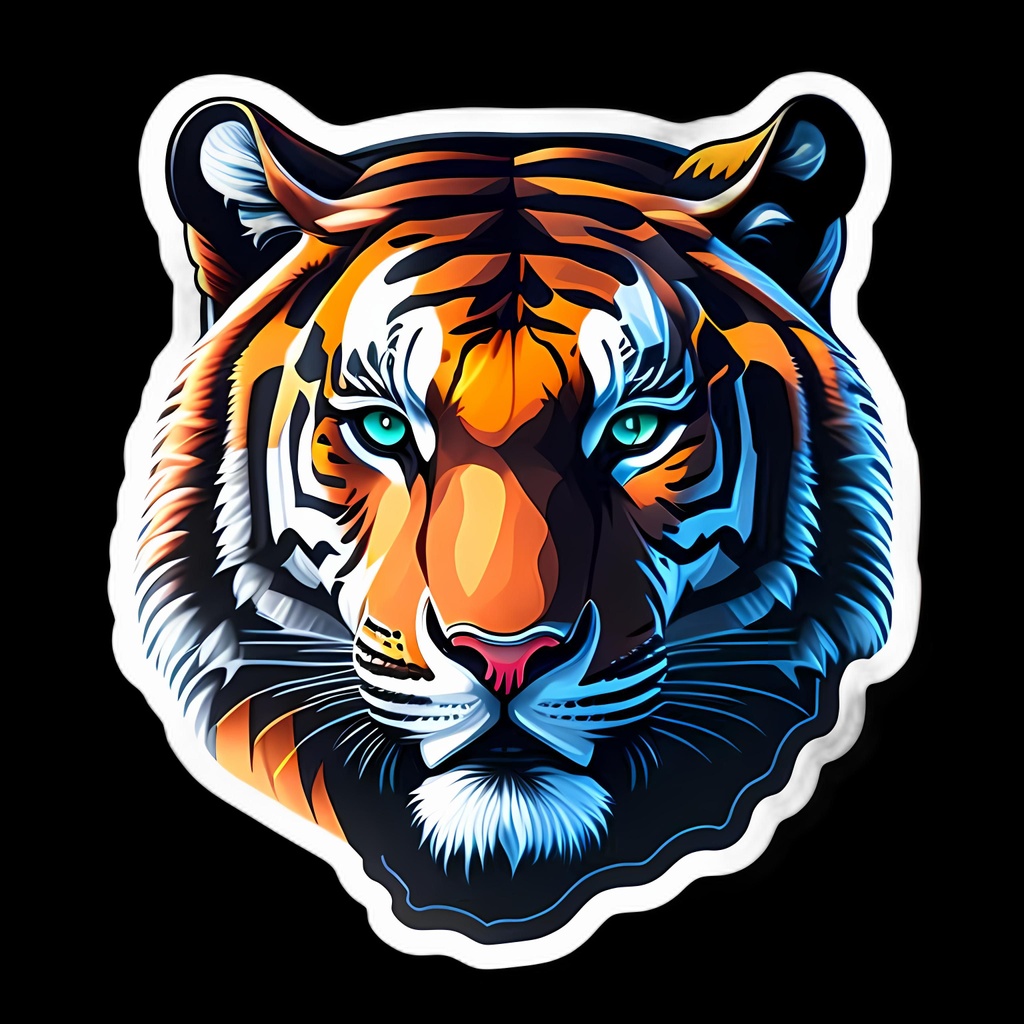 Tiger Gamer Mascot Logo Design Stock Vector - Illustration of playing,  mobile: 254578154