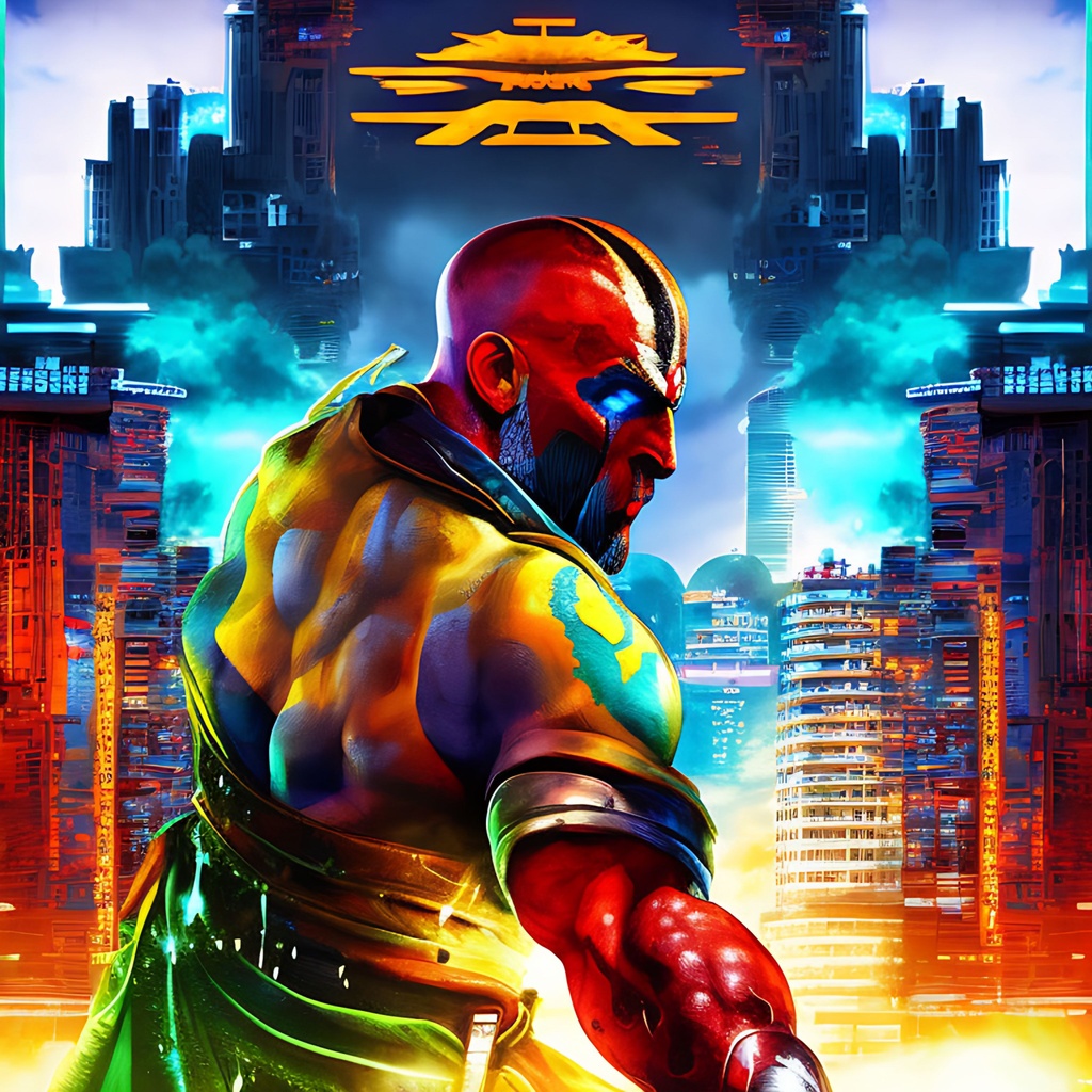 Prompt: poster Art, Aries the God of war character in a cyberpunk city++++, Ram animal character background++++, cinematic, cinematic lighting, vivid color, Liquid paint abstract+, Dripping Paint abstract+, Fine Art Print, professional, pencil, 8K, JBG08, Offset Lithography, highly detailed, framed, symmetrical, gothic, acrylic, perfectly drawn body, airbrush, flames--, nostalgia professional majestic oil painting by Ed Blinkey, Atey Ghailan, Studio Ghibli, by Jeremy Mann, Greg Manchess, Antonio Moro, trending on ArtStation, trending on CGSociety, Intricate, High Detail, Sharp focus, dramatic, photorealistic painting art by midjourney and greg rutkowski