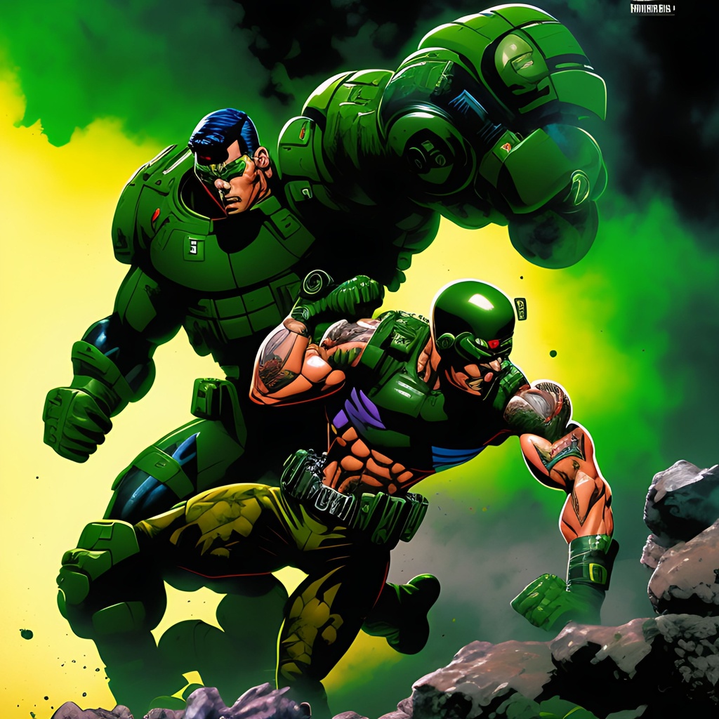 Combat Comic Book series 114 OpenArt