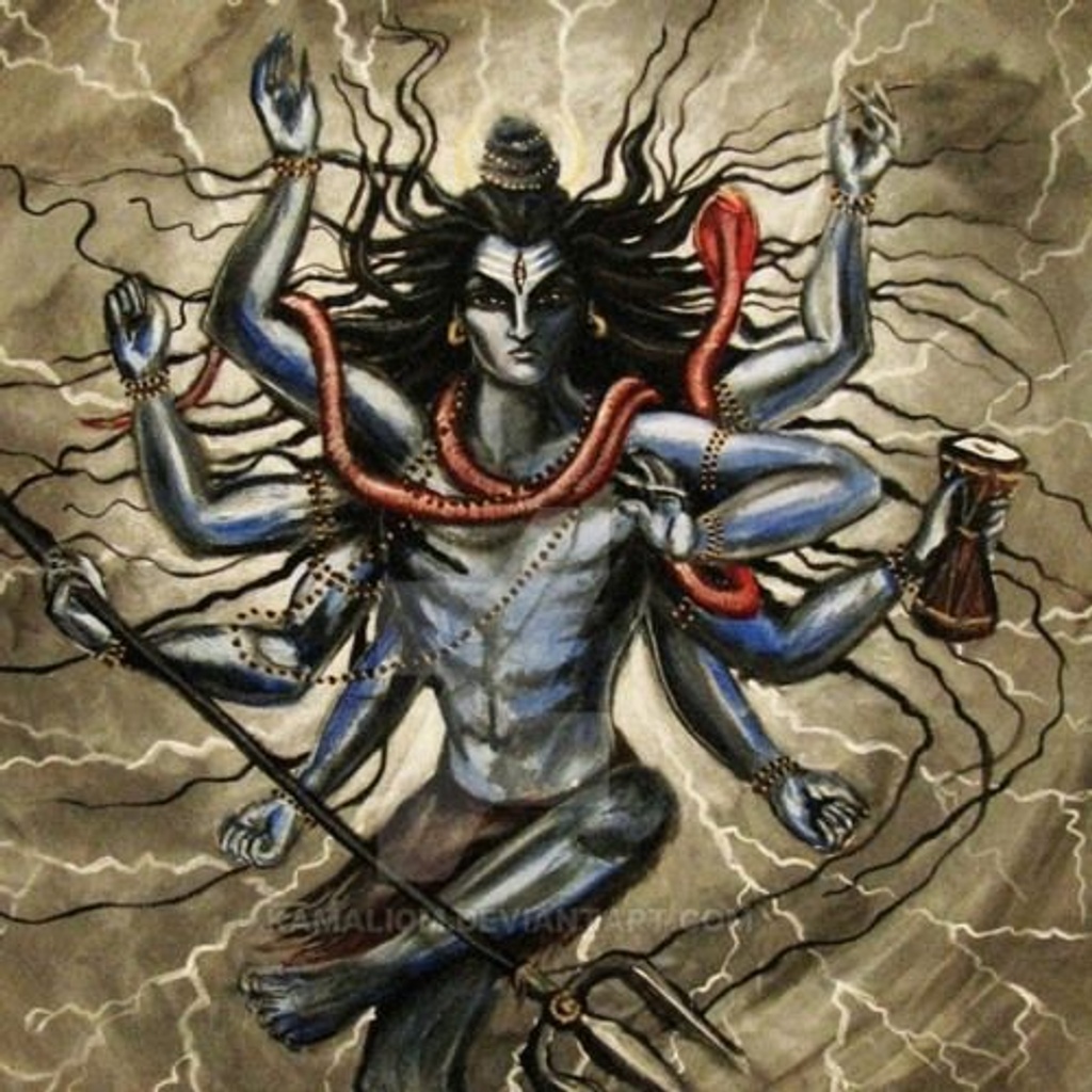 GUCII Angry Lord Shiva Poster Decorative Painting Canvas Wall Art Living  Room Poster Bedroom Painting 24 x 36 Inch (60 x 90 cm) : Amazon.de: Home &  Kitchen