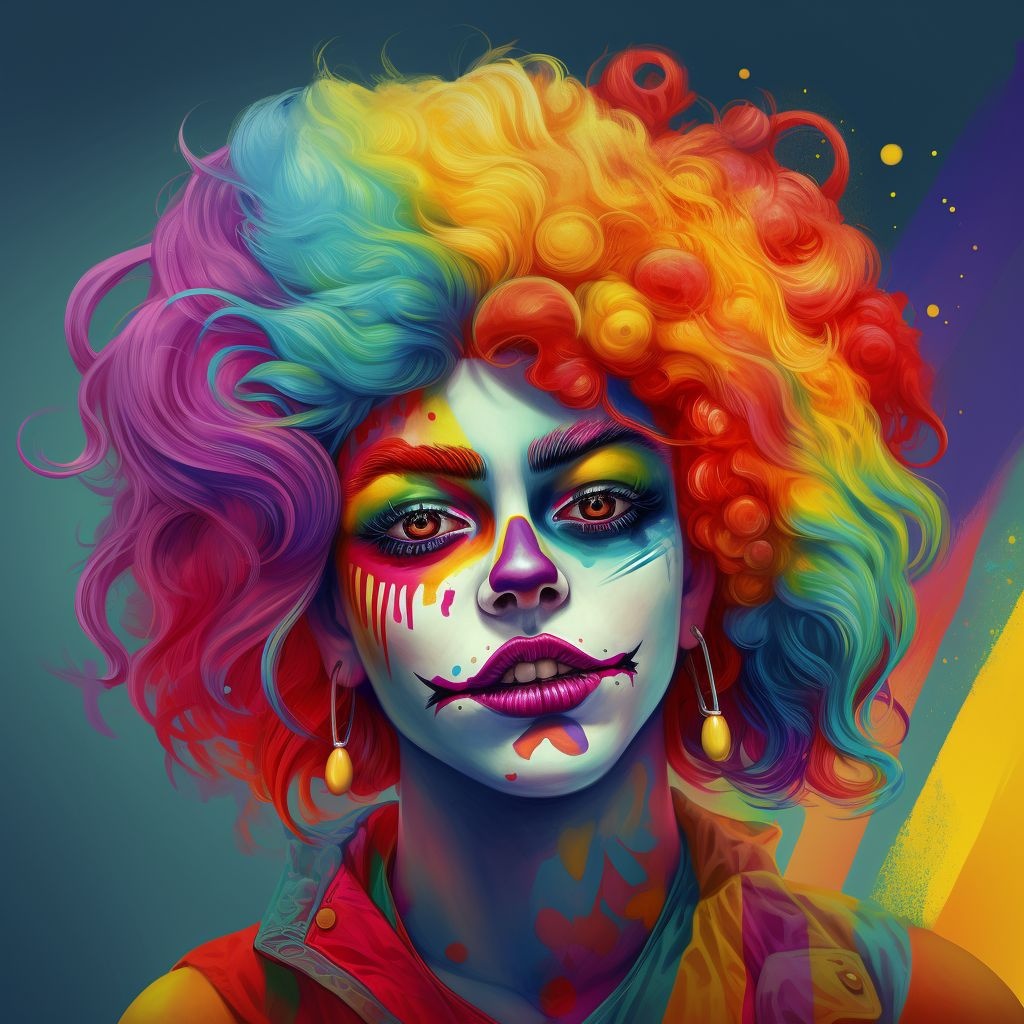 An Illustration Of An Artist With Colorful Makeup An OpenArt an-illustration-of-an-artist-with-colorful-makeup-an-openart