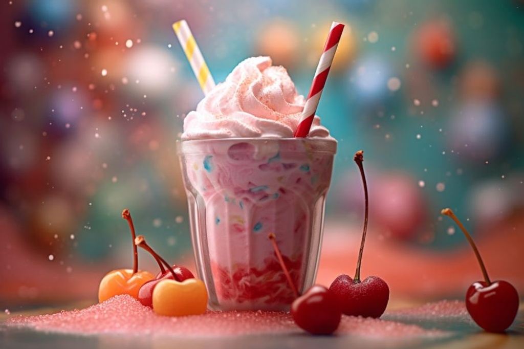 Prompt: Snow Cone :: 0.8 Pouring Juice :: 0.8 Frosty Effect :: 0.7 Circus Tent :: 0.4 Out-of-Focus Background :: 0.5 Colorful Flavored Juice :: 0.6 Close-Up View :: 0.9 --ar 3:2 --q 2 --upbeta --v 5.1