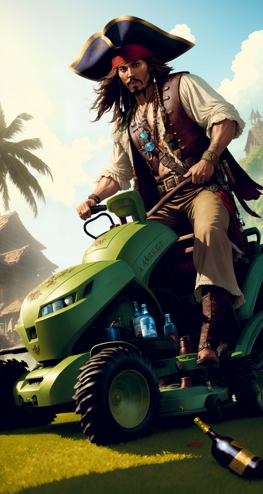 Suburban Jack Sparrow OpenArt