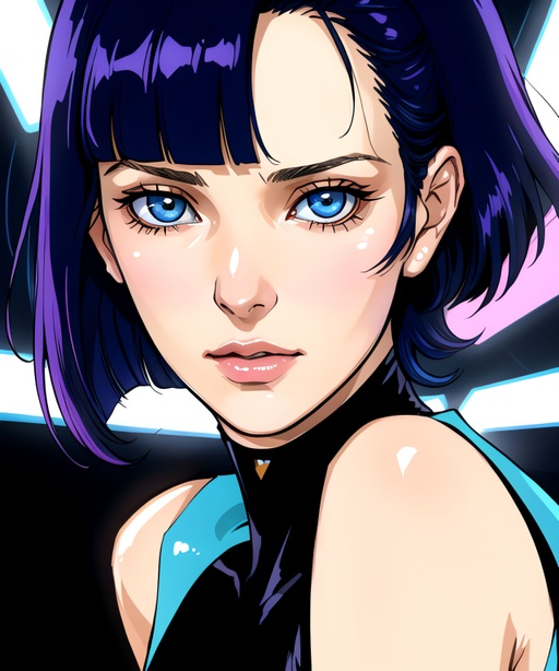 Blade Runner anime Winona Ryder | OpenArt