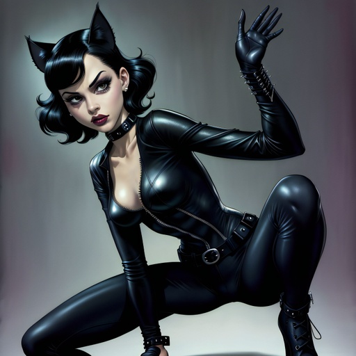 Catwoman Pose