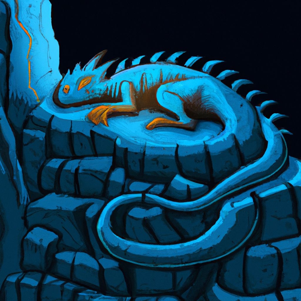 Prompt: huge scary dragon sleeping in cave, by Greg rutkowski