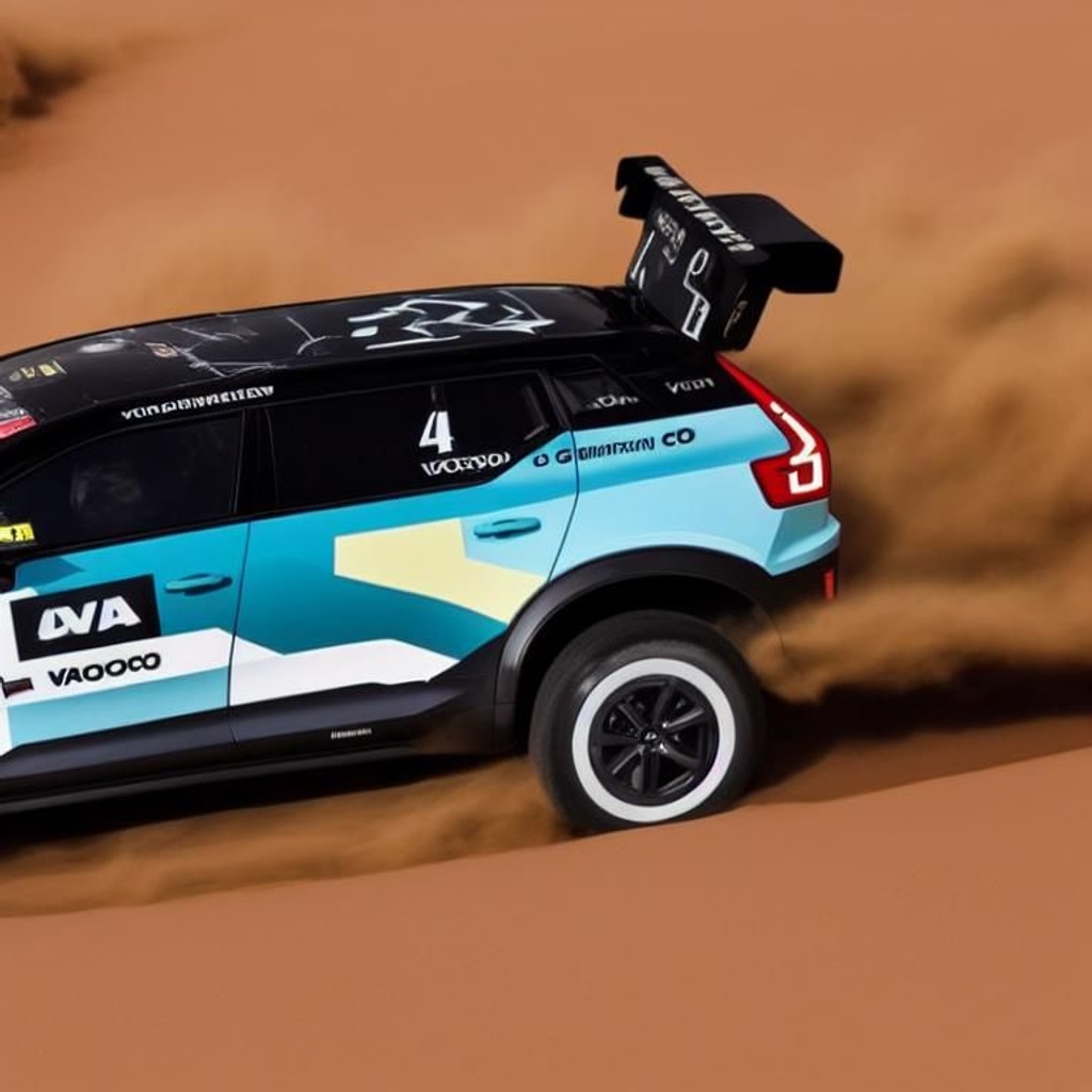 4x4 volvo xc40 2020 dakar racing