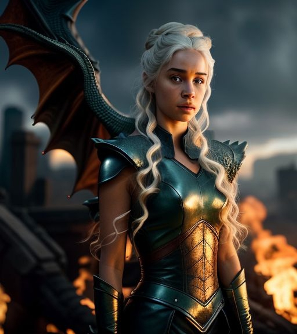 Daenerys Targaryen - experiencing an intensified emo...