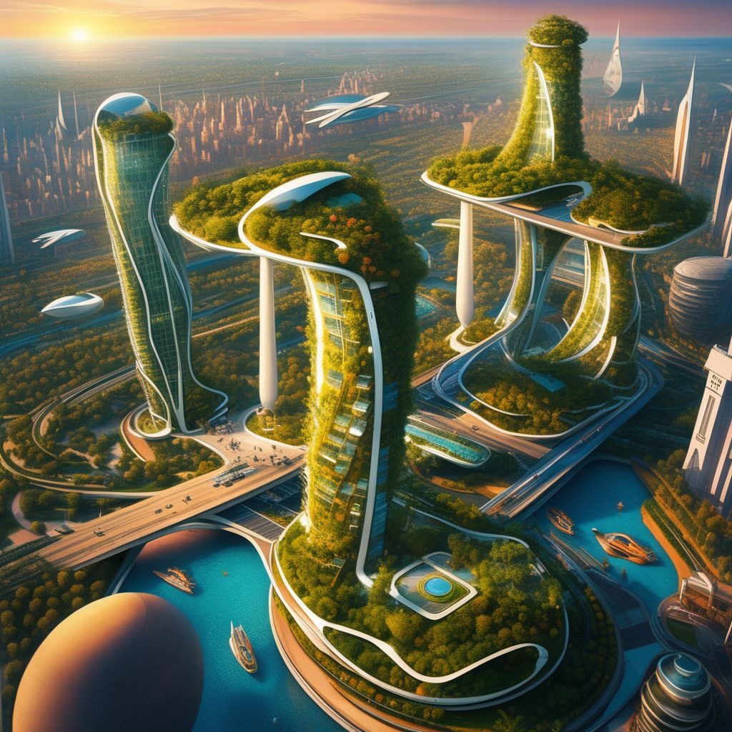 Solarpunk AI Art Style - Envisioning a Sustainable Future