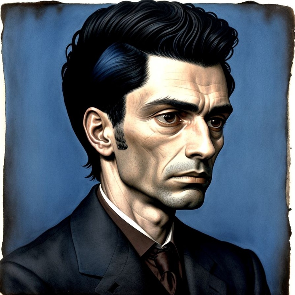 Blake's portrait of Kafka | OpenArt